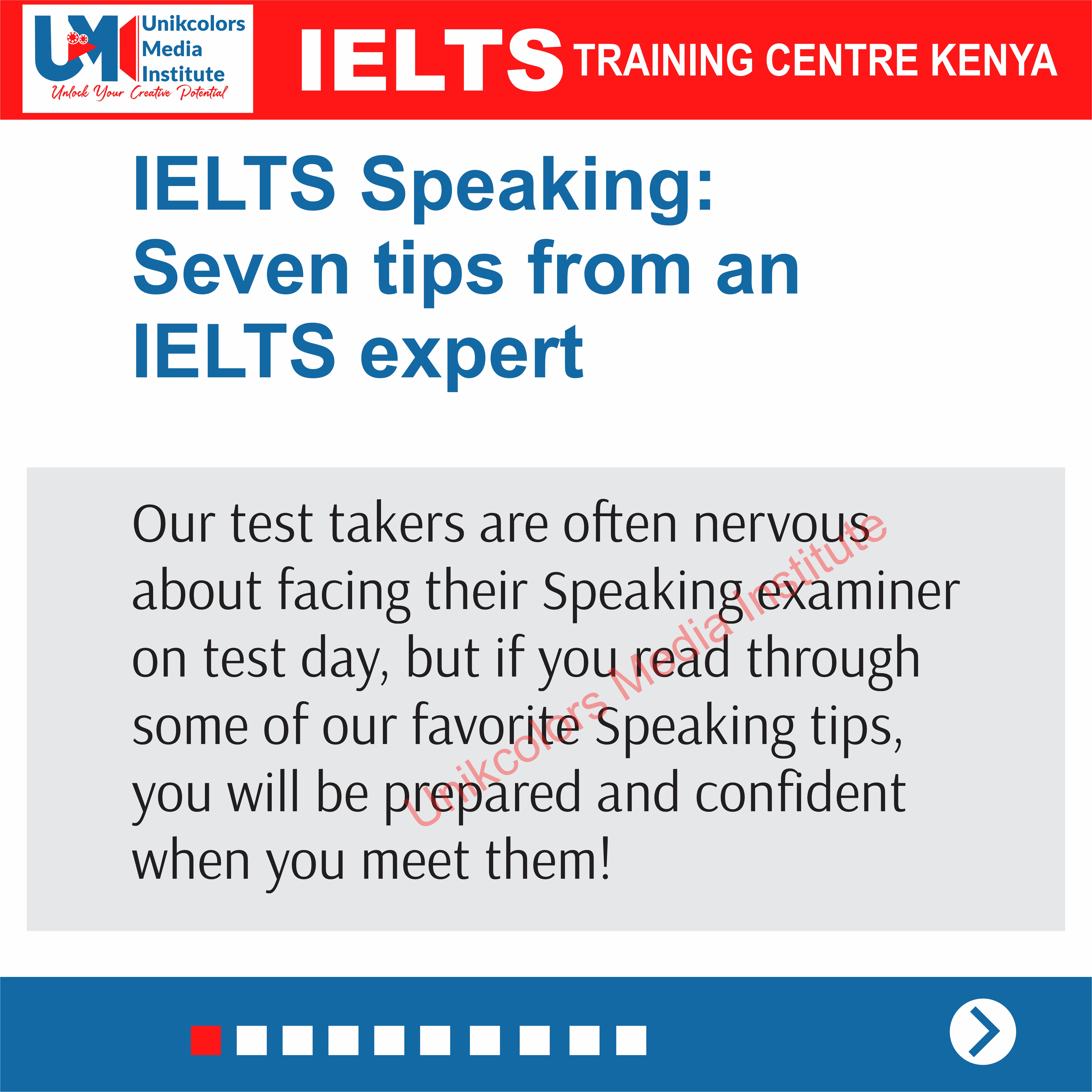 IELTS TRAINING CENTRE KENYA - IELTS PREPARATION SPEAKING